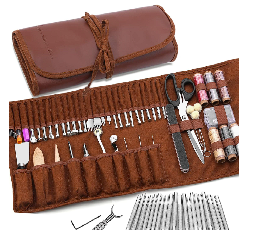 Kit herramientas para cuero TLKKUE